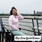 Sammi Yang in Taipei. Ms. Yang, who was born in China, acquired Taiwanese citizenship and now helps other migrants.
