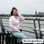 Sammi Yang in Taipei. Ms. Yang, who was born in China, acquired Taiwanese citizenship and now helps other migrants.