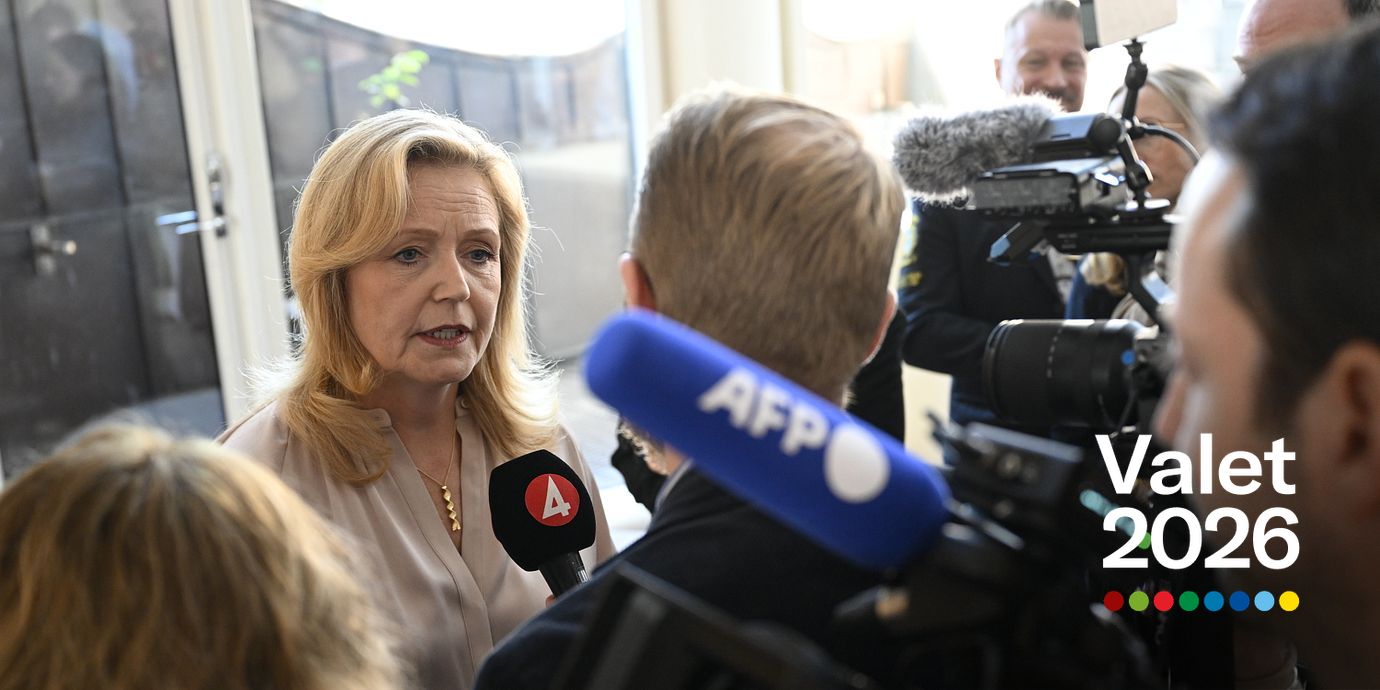 Centerpartiets ledare Elisabeth Thand Ringqvist.