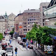 Hamngatan i centrala Stockholm leder mot Kungsträdgårdsparken, där flera av bankerna har sina högkvarter.