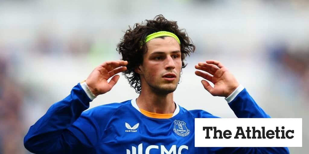 Merlin Röhl har spelat i Everton i drygt ett år.
