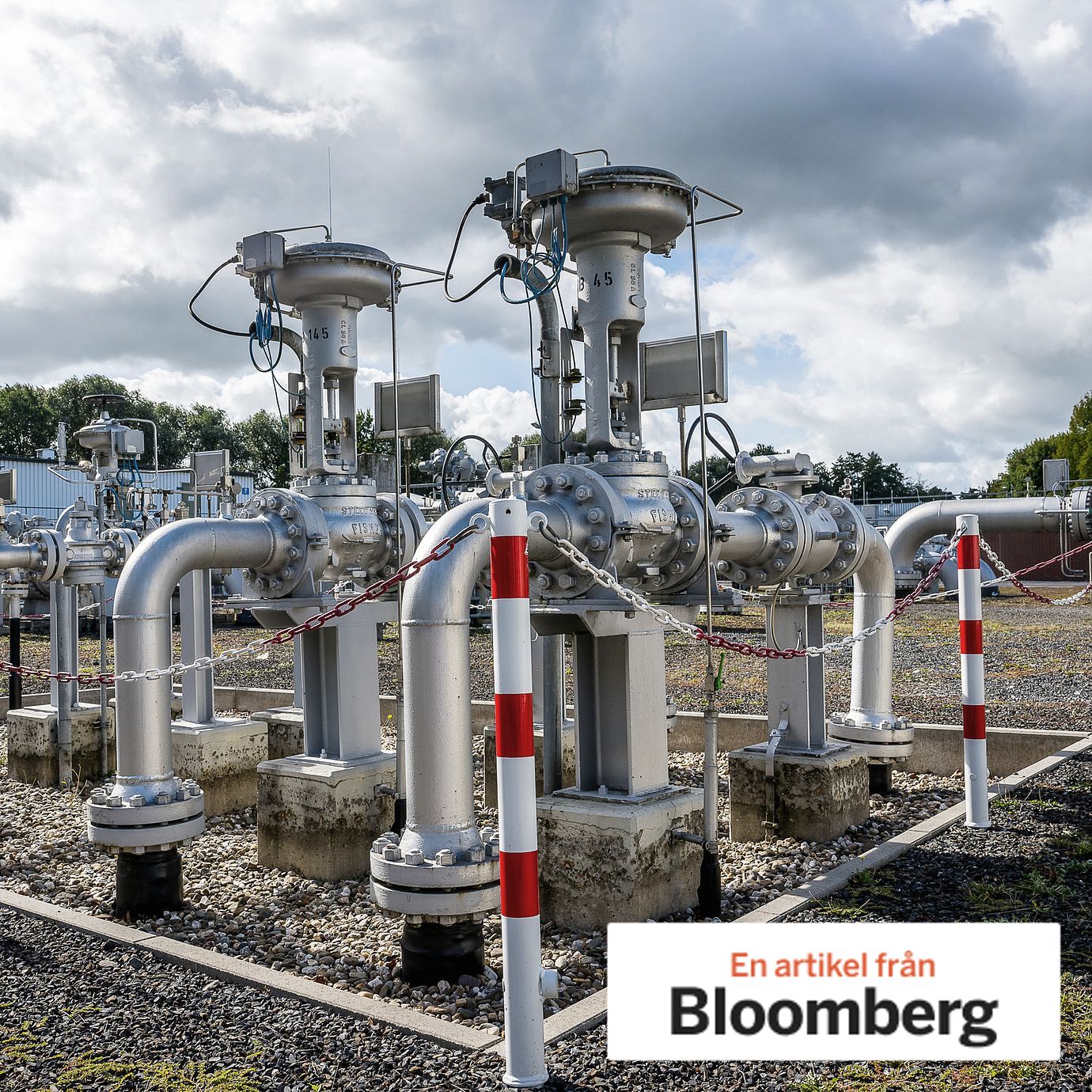 The Epe natural gas storage facility, operated by Uniper SE, in Gronau.