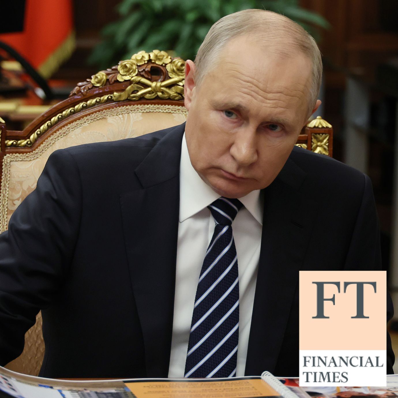 Russian President Vladimir Putin in the Kremlin.