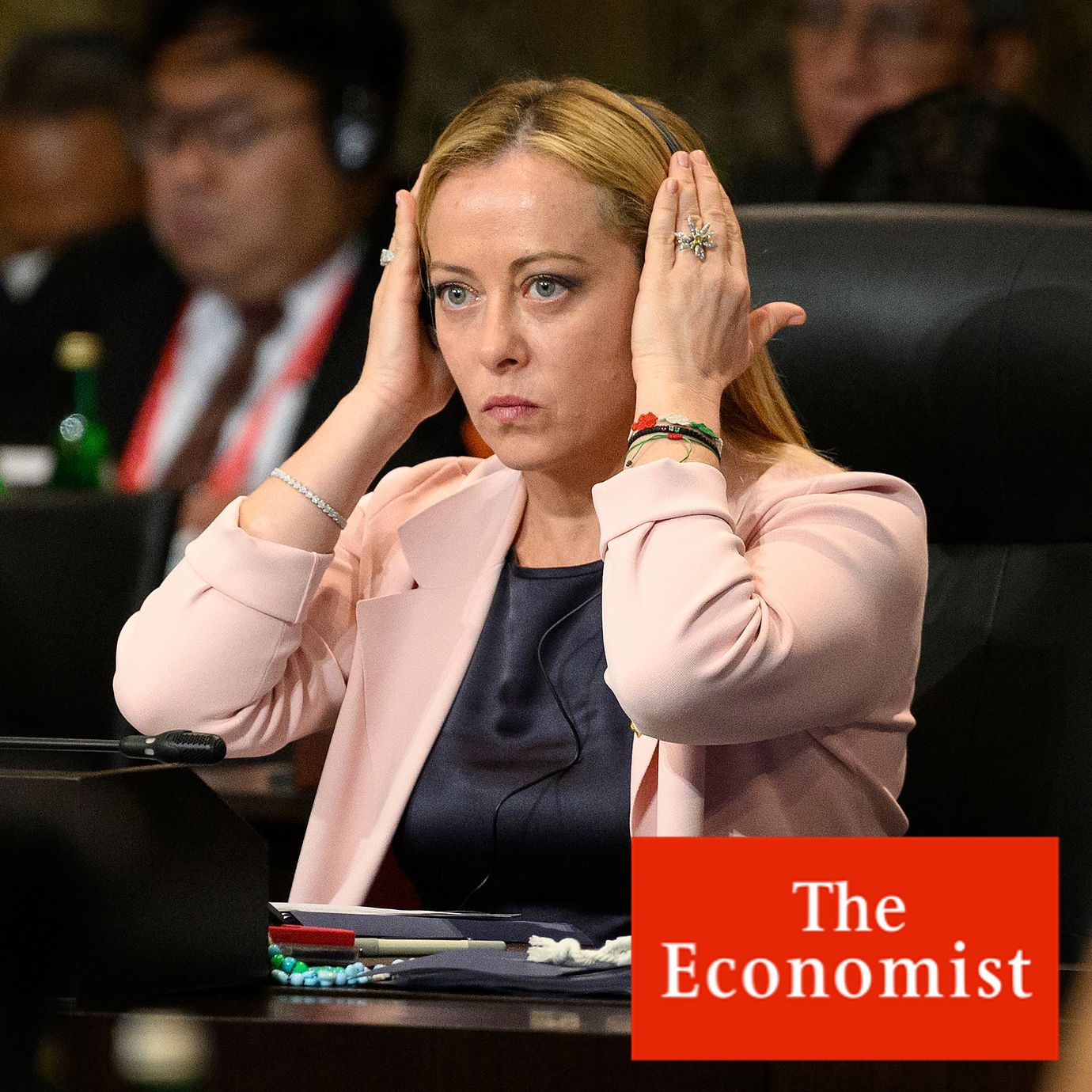 Italian Prime Minister Giorgia Meloni.