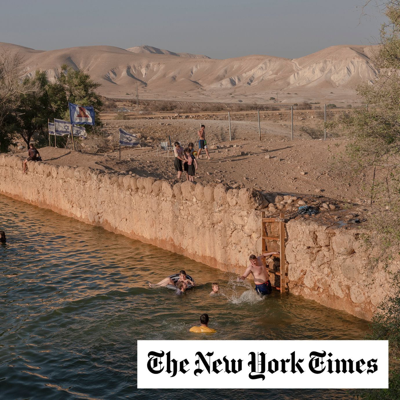 Though the pool sits on private property, an Israeli lawmaker recently promoted visiting the site as an enjoyable way of “occupying the land.”