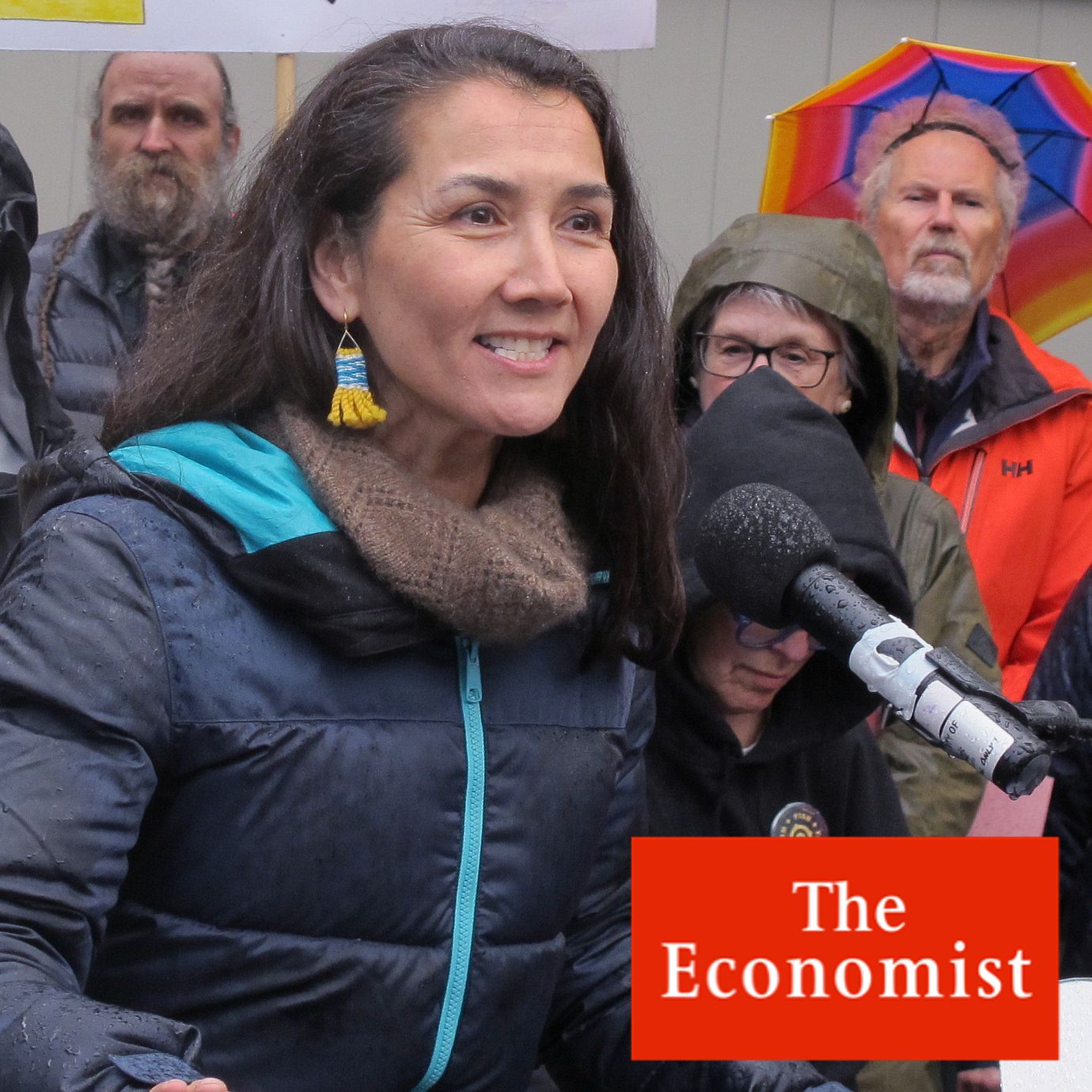 Alaska U.S. Senate candidate Mary Peltola, a Democrat, speaks during a campaign rally on May 14, 2026, in Juneau, Alaska.