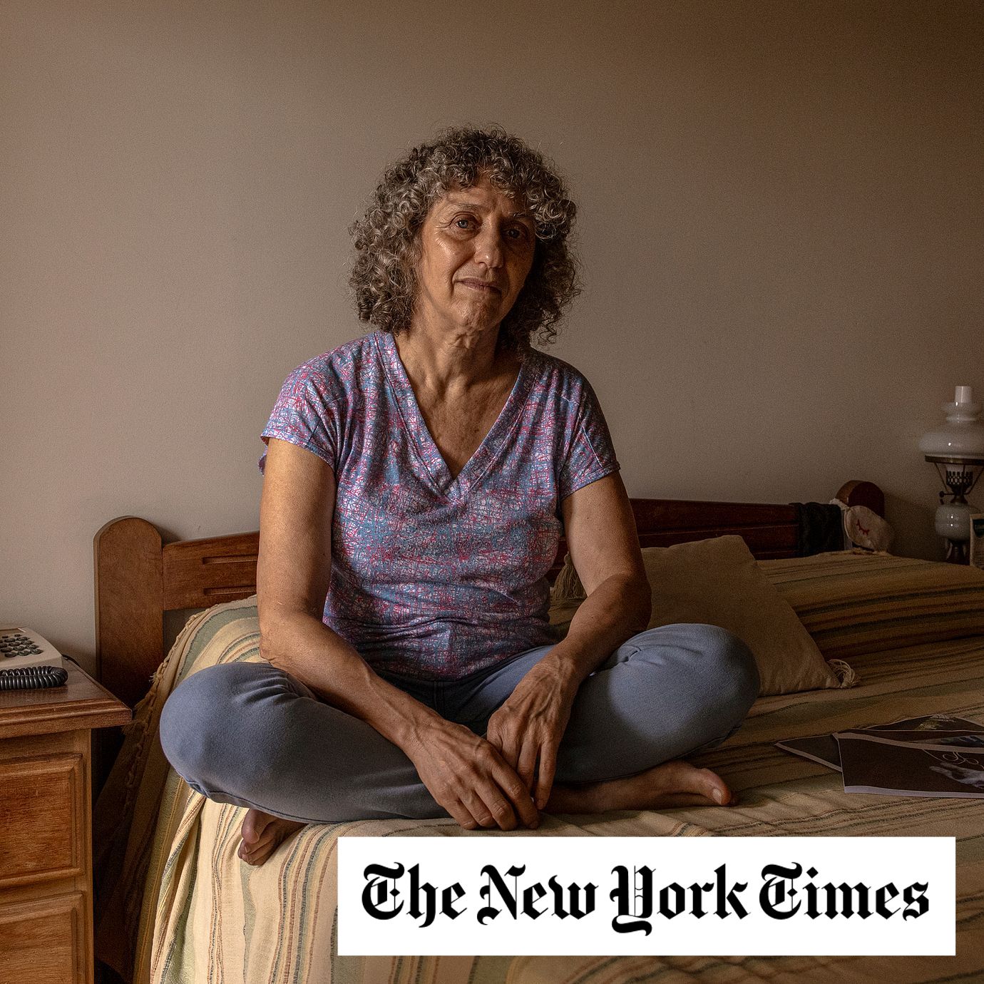 Celia Malamed, animal communicator and vet, in her home in Buenos Aires, Argentina.