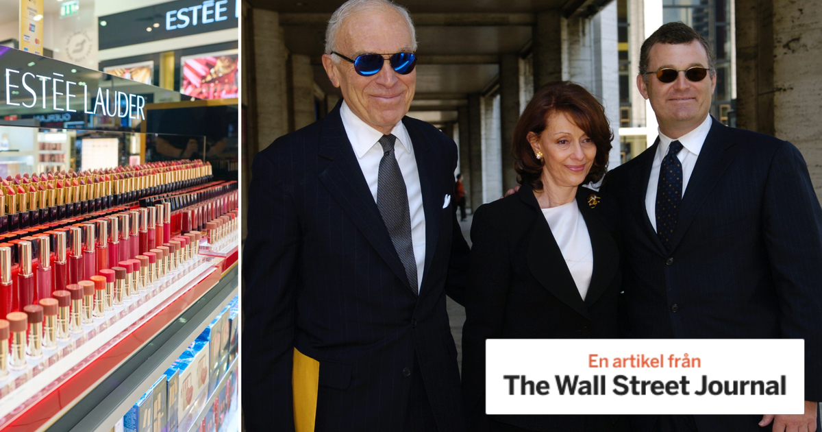 Estée Lauderfamiljens dynasti uppges skaka Spricka mellan arvtagarna