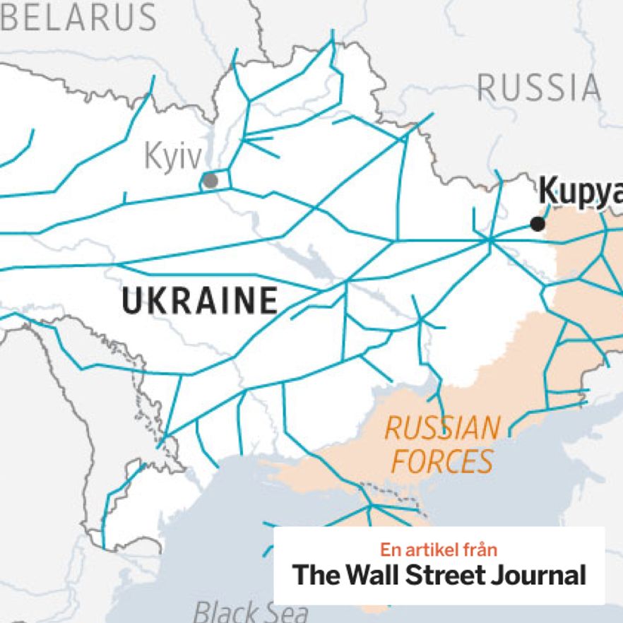 Map over the pipelines/File photo from the ukrainian front.