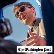 Nick Fuentes, right-wing podcaster, speaks at a pro-Trump march, Nov. 14, 2020, in Washington.