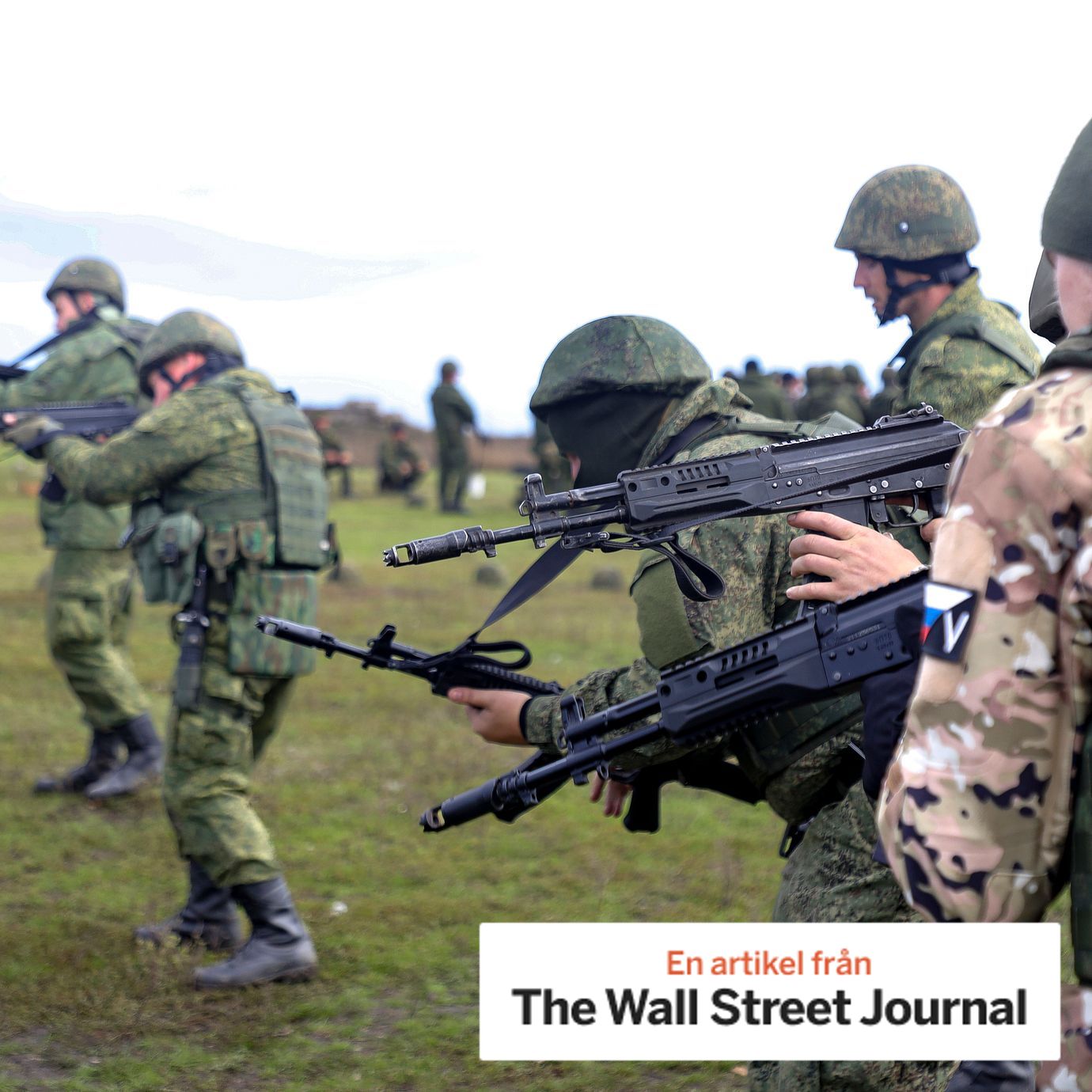 Recruits hold their weapons during a military training at a firing range in Donetsk People's Republic controlled by Russia-backed separatists, eastern Ukraine, Tuesday, Oct. 4, 2022.