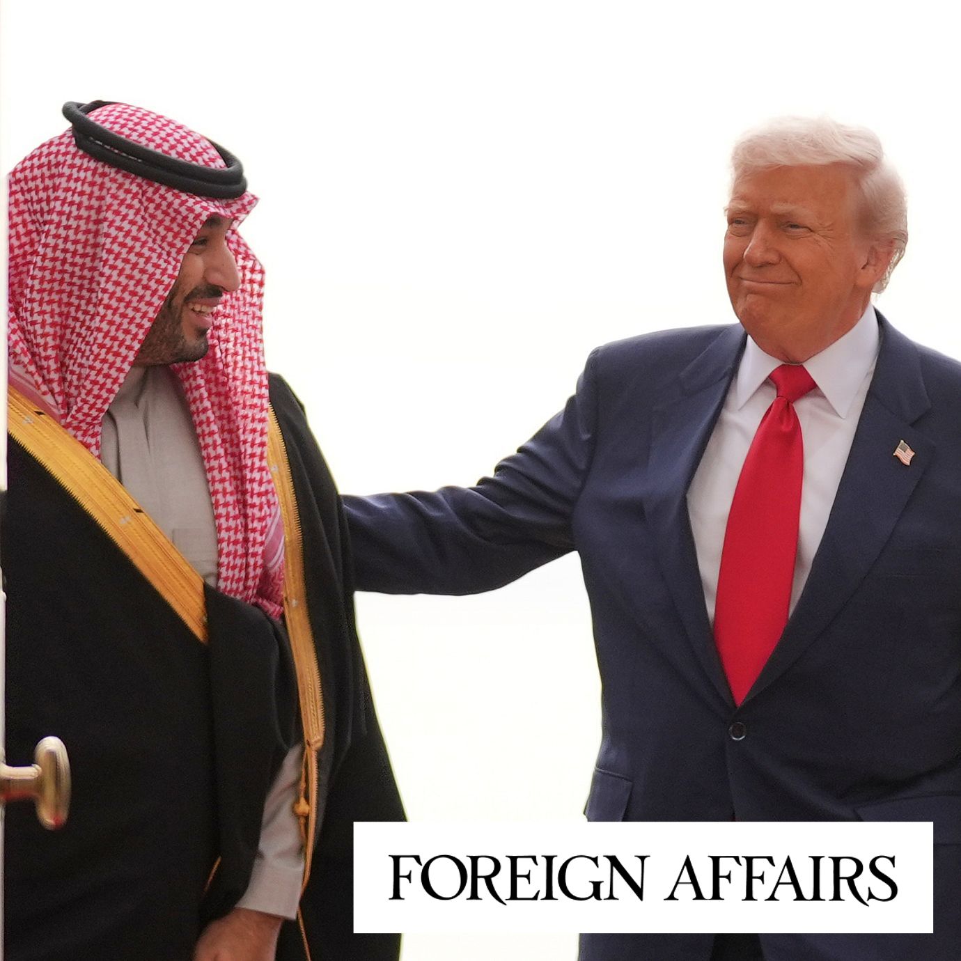 President Donald Trump welcomes Saudi Arabia's Crown Prince Mohammed bin Salman to the White House, November 18, 2025, in Washington.
